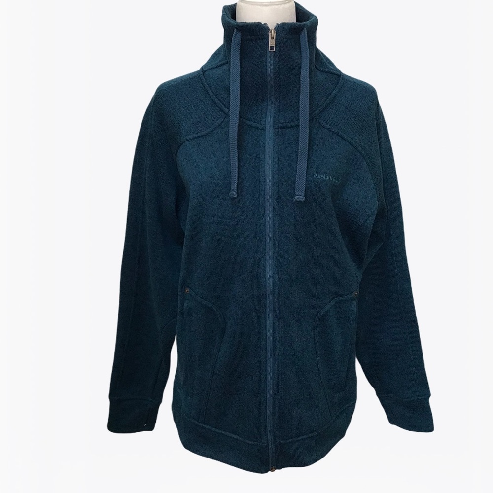 Avalanche Full-Zip Fleece Sweater/Jacket - L/XL - Picture 16 of 17